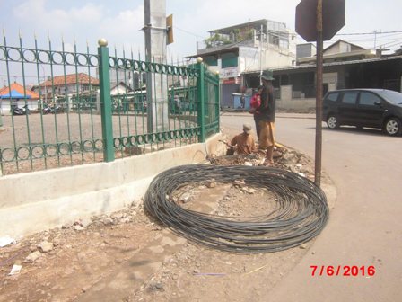 Proyek Instalasi Fiber Optik oleh PT. Indokarya Duta Perkasa.