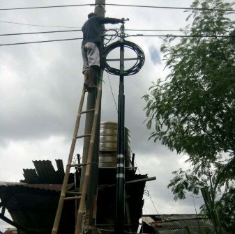 Penarikan & Kabel Longgar oleh PT. Indokarya Duta Perkasa